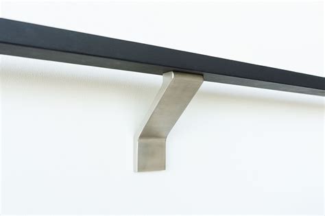 Modern, wall-mounted handrail brackets & architectural stair hardware ...