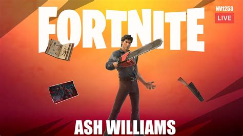 FORTNITE LIVE മലയാളം ASH WILLIAMS|| FORTNITE MALAYALAM GAMEPLAY - YouTube