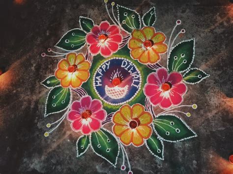 Diwali Rangoli 💓 | Rangoli designs, Diwali rangoli, Painting