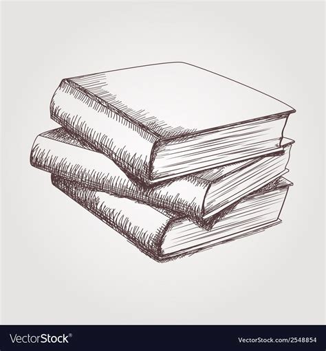 Stack Of Books Drawing Step By Step - DRAWING IDEAS