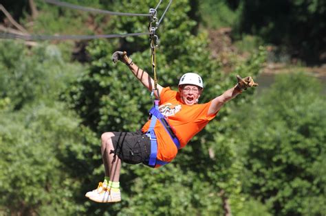 Ziplining Across the USA: Friday July 12 Caveman Zipline at Meramec Caverns