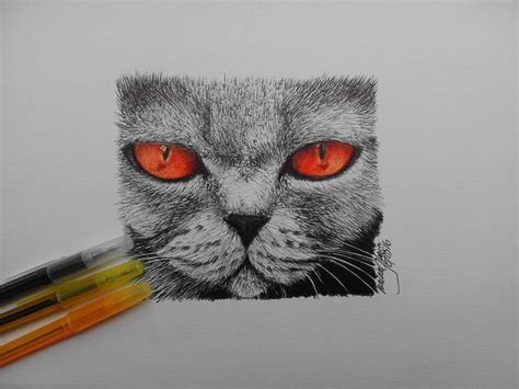 Cat from hell by naiangloria on DeviantArt