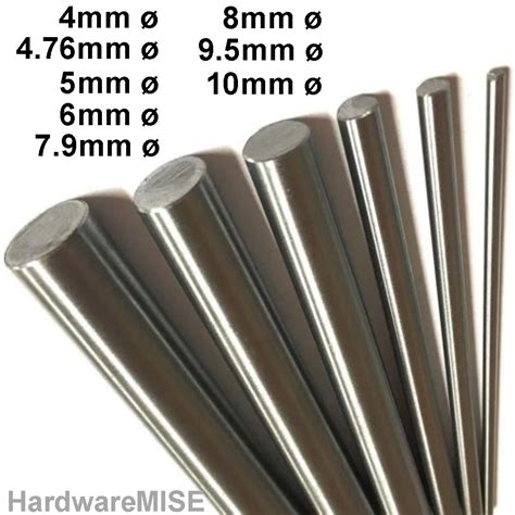 304 Rod Stainless Steel Shaft SS304 Round Bar 4mm 4.76mm 5mm 6mm 7.9mm ...