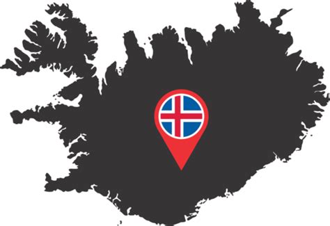 Iceland Map PNGs for Free Download