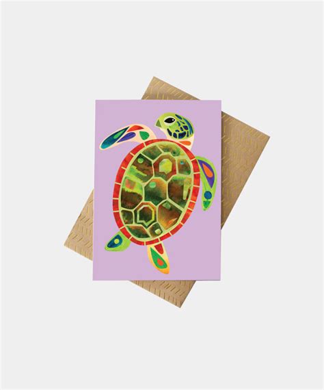 Green Sea Turtle Greeting Card - Pete Cromer