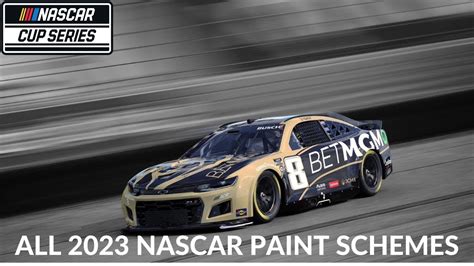 All 2023 NASCAR Paint Schemes