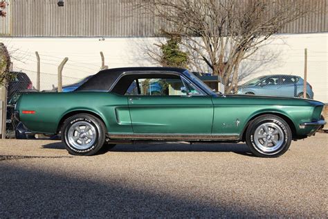 1968 Ford Mustang 302 Auto Coupe Highland Green - Muscle Car