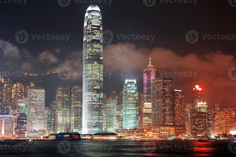 Hong Kong skyline 8336413 Stock Photo at Vecteezy