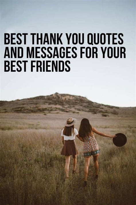 80 Thank You Quotes about Friendship, Wishes and Messages – LittleNivi.Com