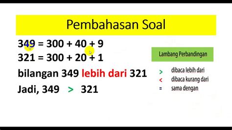 Membandingkan Bilangan Cacah Kelas 2 SD | Tema 1 Subtema 2 MEMBANDINGKAN DAN MENGURUTKAN ...