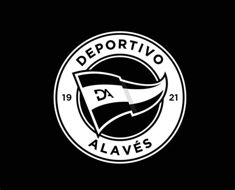 Deportivo Alaves Club Symbol Logo White La Liga Spain Football Abstract Design Vector ...