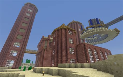 Red Brick Castle Minecraft Map