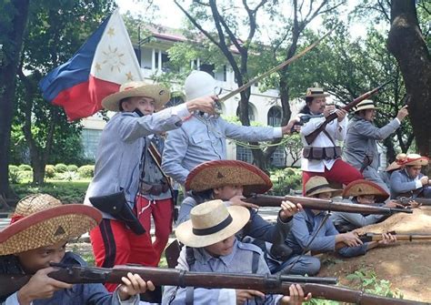 By: The Republica Filipina Reenactment Group Filipino War Reenactors portraying the Philippine ...