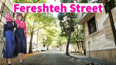 Fereshteh Street - The most luxurious street in Tehran - the rich ...