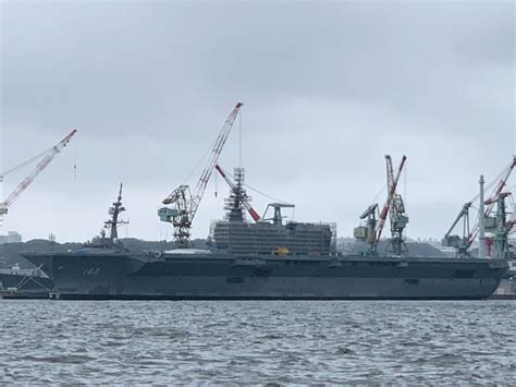 Japan begins refitting first of two Izumo-class carriers to support F ...