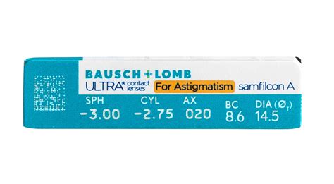 Bausch + Lomb ULTRA for Astigmatism | Toric Contacts | LensDirect