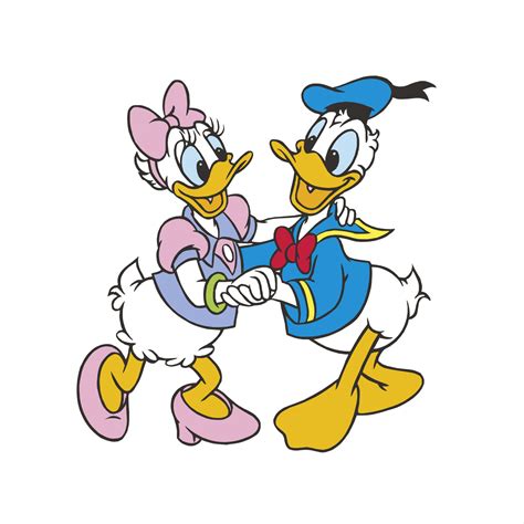 donald duck and daisy duck vector editorial 23450361 Vector Art at Vecteezy