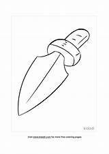 Free Dagger Coloring Page  Printables Kidadl sketch template