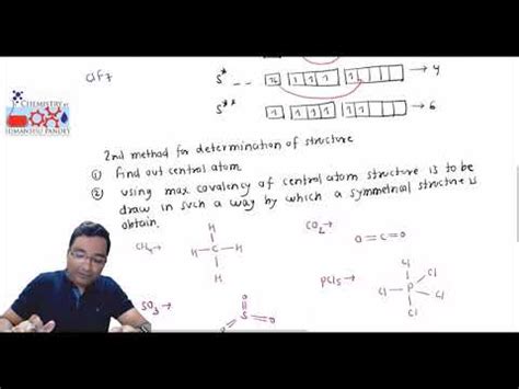 Chemical Bonding, Lecture-2, Covalency & Structure determination - YouTube