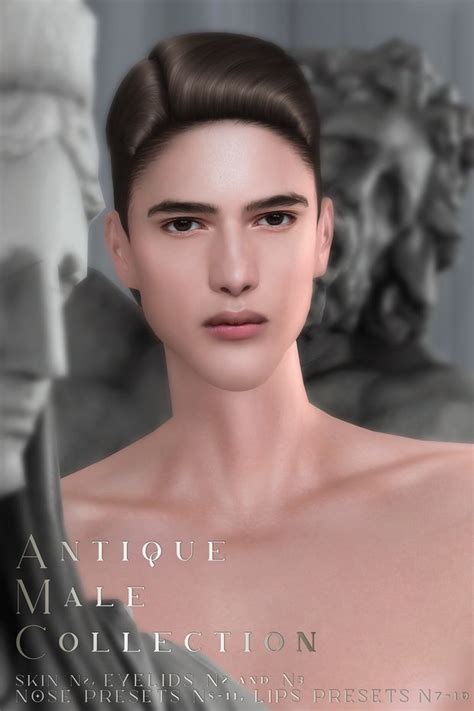 ANTIQUE MALE COLLECTION | Northern Siberia Winds on Patreon Sims 4 Body Mods, Sims Mods, Sims 4 ...