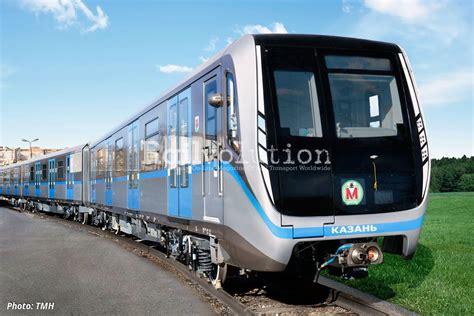 New TMH-Built Train Sent To Kazan Metro | Railvolution