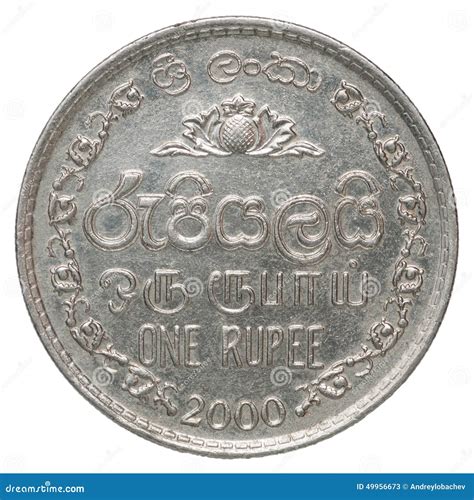 Sri Lanka coin stock image. Image of market, 2000, currency - 49956673