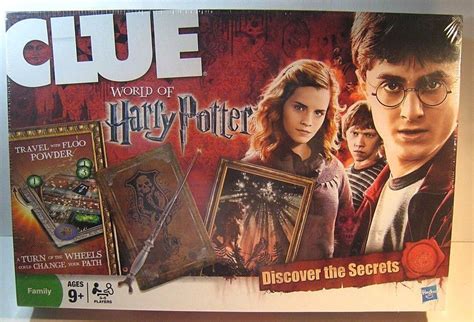 Clue World Of Harry Potter Board Game 2011 New In Original Factory Sealed Pkg #Hasbro | Harry ...