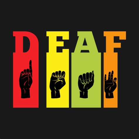 Deaf Sign Language For International Awareness - Hand Art - Tank Top ...