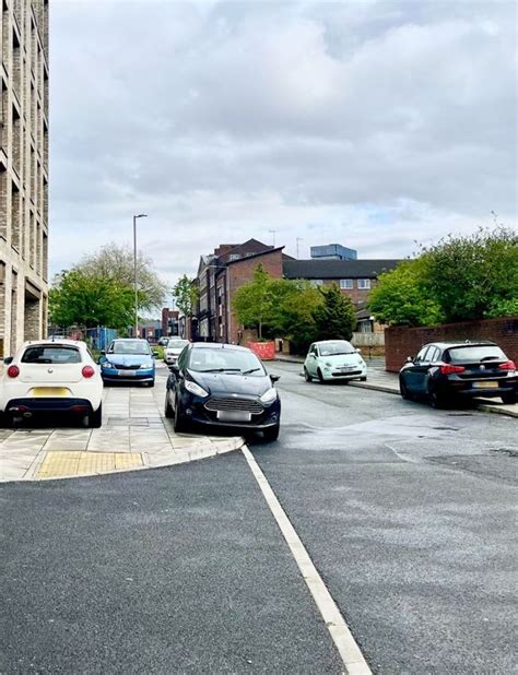 Photo that proves pavement parking is 'out of control' on city centre ...