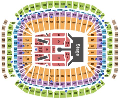 Nrg Stadium Houston Seating Chart | Two Birds Home