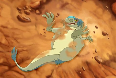 Image - Yutyrannus Fall.jpg | Land Before Time Wiki | Fandom powered by Wikia