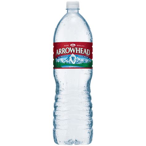 Arrowhead Mountain Spring Water 1.5L Plastic Bottle - Walmart.com ...