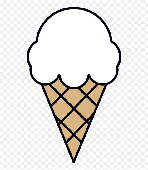 Vanilla Ice Cream Cone Clip Art, HD Png Download - vhv