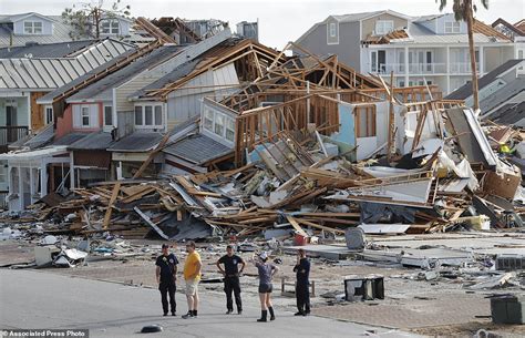 Horrifying drone footage shows Hurricane Michael's path of destruction across Florida | Daily ...