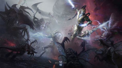 Download Zerg (Starcraft) Video Game Starcraft II HD Wallpaper