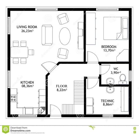 construction-house-drawing-plan-background-technical-73801613.jpg (1300 ...