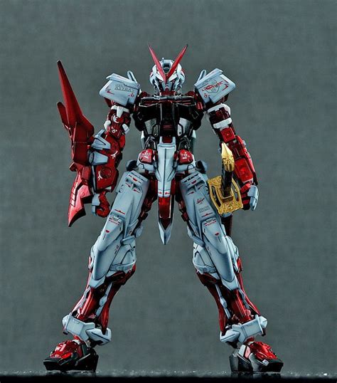 RG 1/144 Astray Red Frame Sengoku - Customized Build | Astray red frame, Gundam model, Red frame