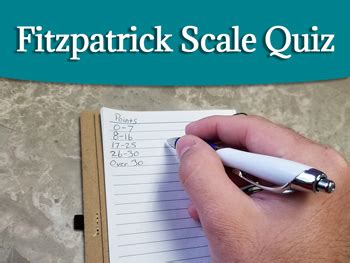 Free Fitzpatrick Scale Quiz | Find A Better You Med Spa