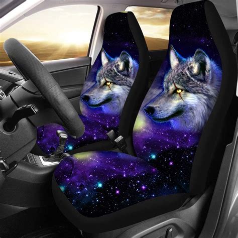 Cute Sloth Print Car Seat Covers for Women Stretchable Durable Car Belt ...