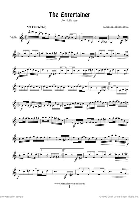 Intermediate Classical Violin Sheet Music / Pdf 10 Beginner Pieces Of ...