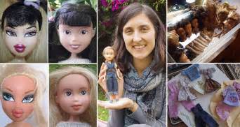 This Australian Mom Removes The Make Up On 'Bratz' Dolls To Give Them A More Realistic Look