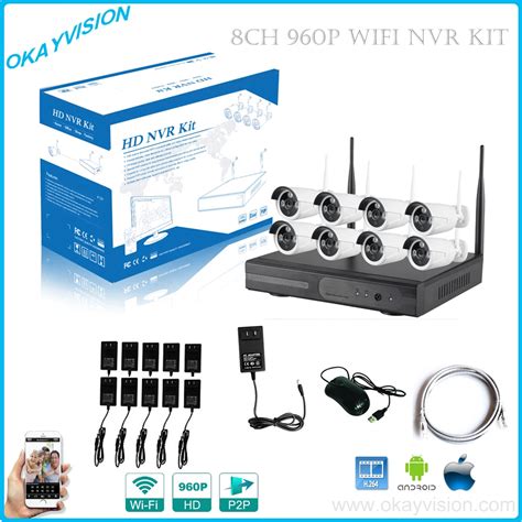 8ch HD P2P Wireless NVR kits Plug And Play CCTV System Wireless NVR ...