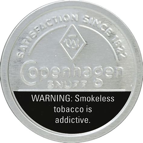 Copenhagen Snuff, Smokeless Tobacco, Fine Cut, Original | Chewing ...