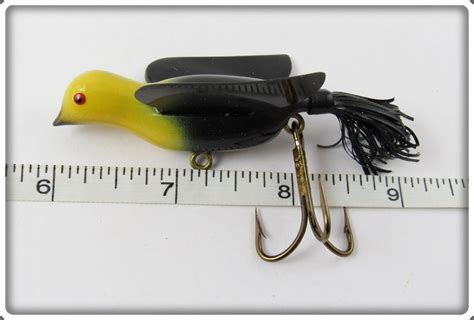 Bass Bird Lure Co Yellow & Black Bass Bird In Box For Sale | Tough Lures