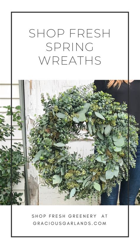 Eucalyptus Mix Wreath | Spring wreath, Wreaths, Olive branch wreath