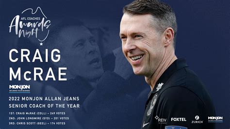 AFL Coaches Association - FLY-ING HIGH: COLLINGWOOD’S CRAIG McRAE ...