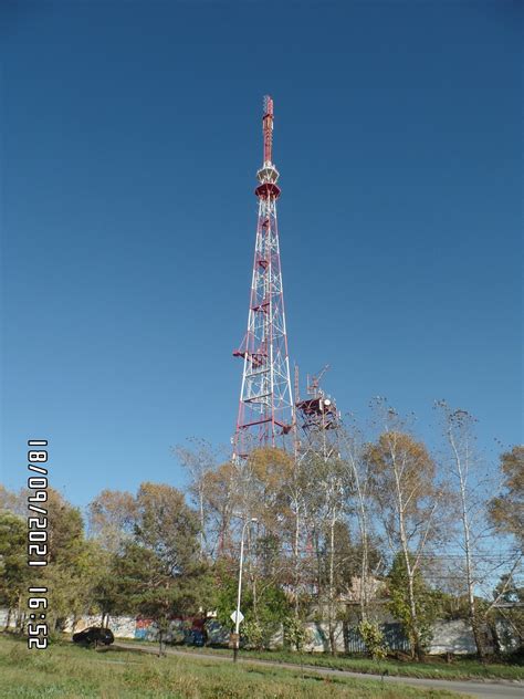 Broadcast tower - Khabarovsk | television / radio transmission tower, 1967_construction