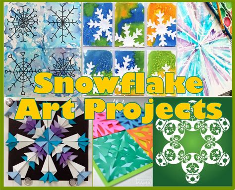 Snowflake Art Projects for Kids