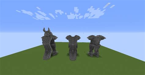 Guardian Statue by AdamsKg + Download Minecraft Map