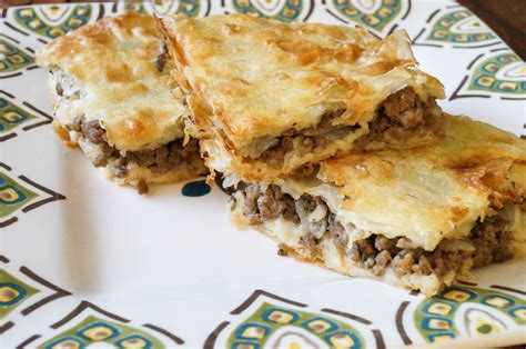 Kiymali Borek (Turkish Ground Beef and Phyllo Pie) - Tara's Multicultural Table